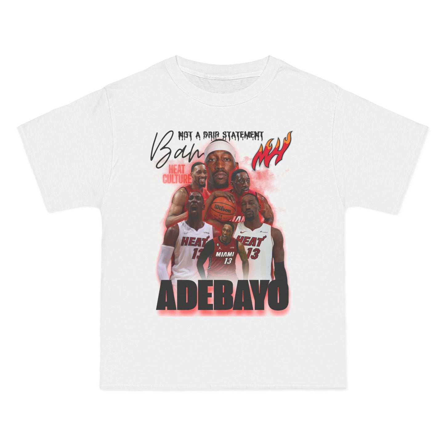 Bam Adebayo Vintage Tee - Not A Drip Statement
