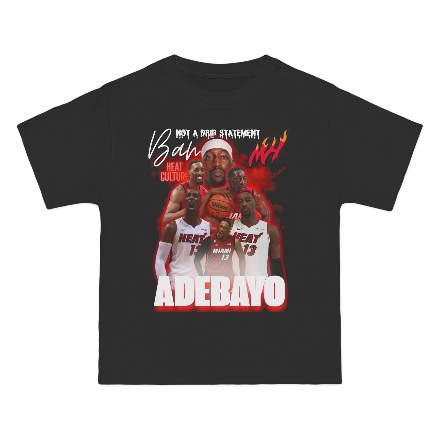 Bam Adebayo Vintage Tee - Not A Drip Statement
